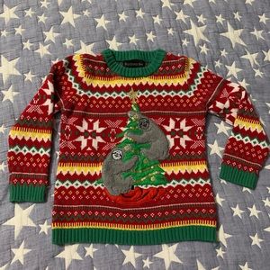 Blizzard Bay Christmas Sloth sweater 🦥 size 5